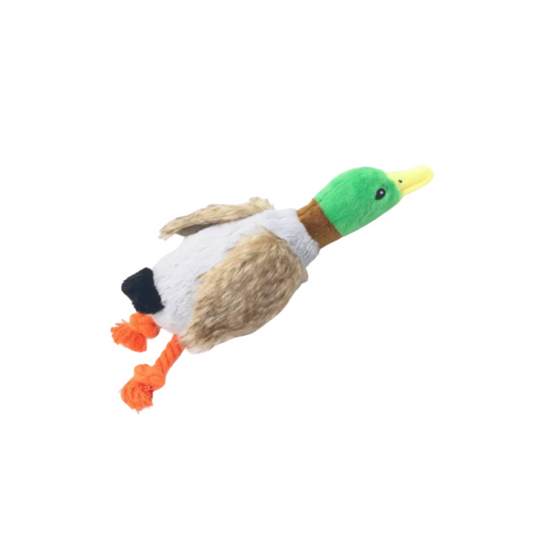 Juguete pato de peluche para mascotas