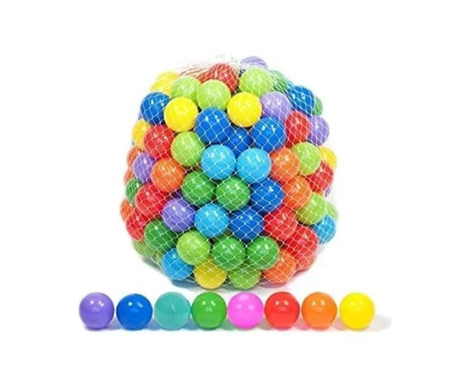 Pack de 100 pelotas plásticas para piscina