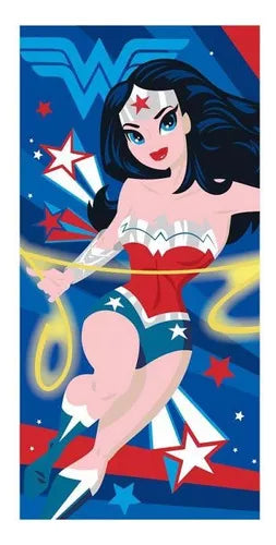 Toalla de Wonder Woman 70cm x 140xm