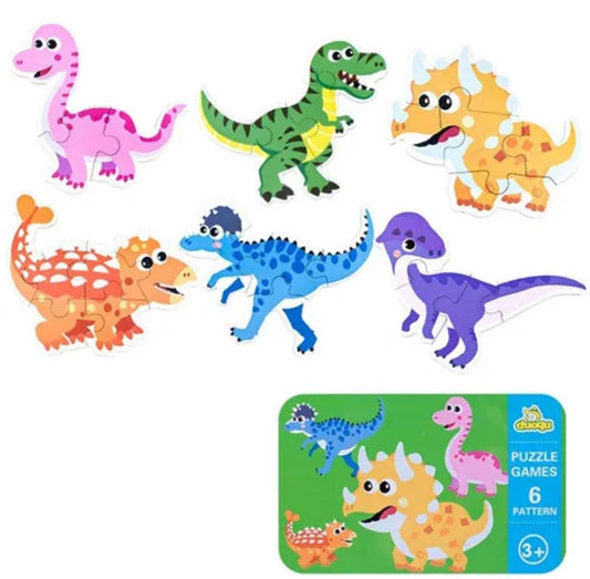 Puzzle de Dinosaurios Montessori