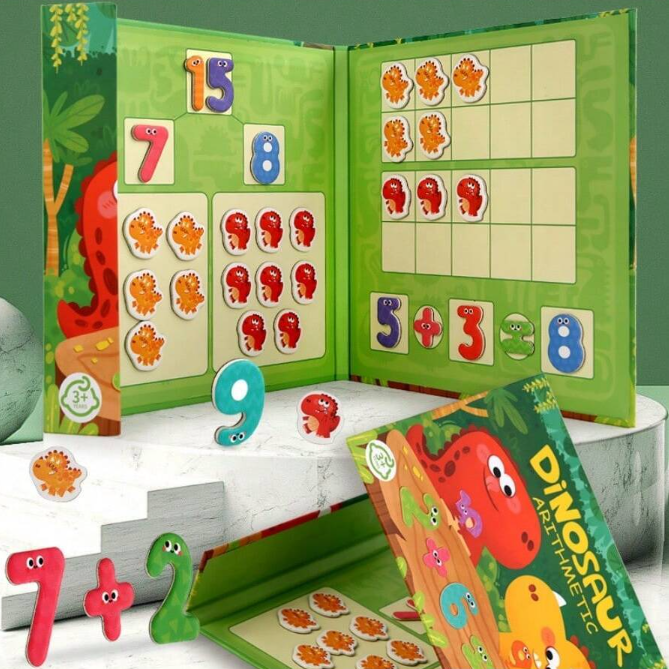 Juego de contar matemáticas Montessori