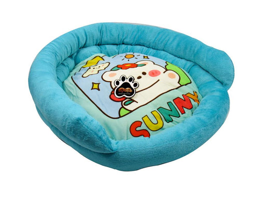 Cama de felpa para mascotas Sunny