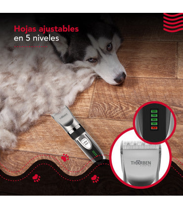 Máquina corta pelo Thor Cordless USB Pet Clipper