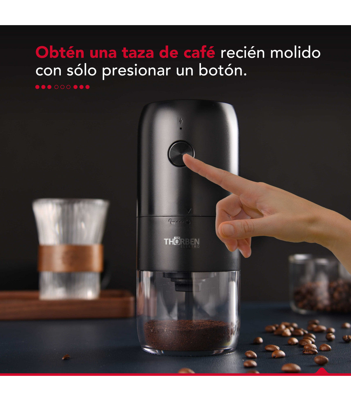 Moledor de café Thorben Usb Coffee Grinder